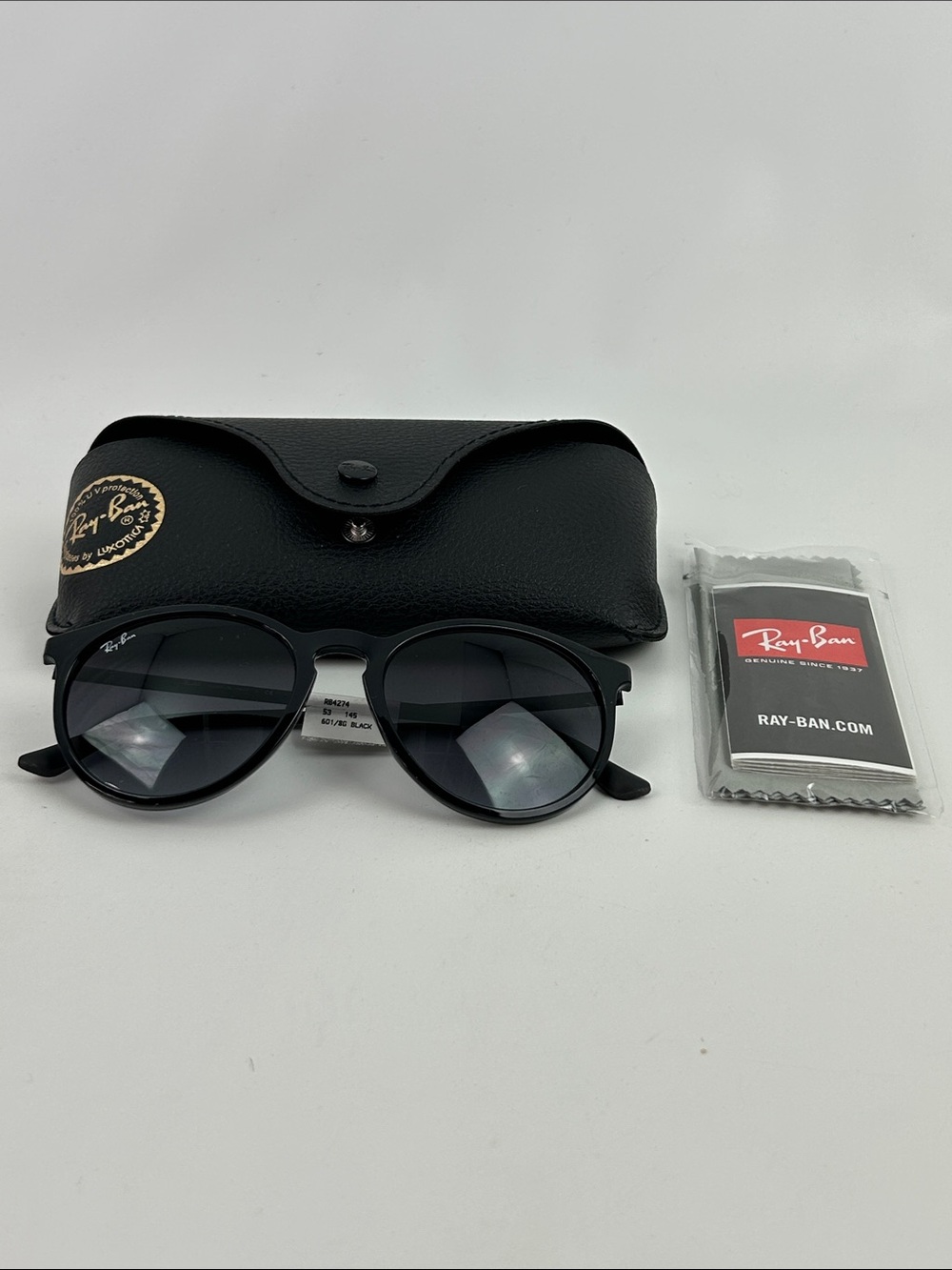 Ray-Ban RB4274 Black with Sunglasses with case